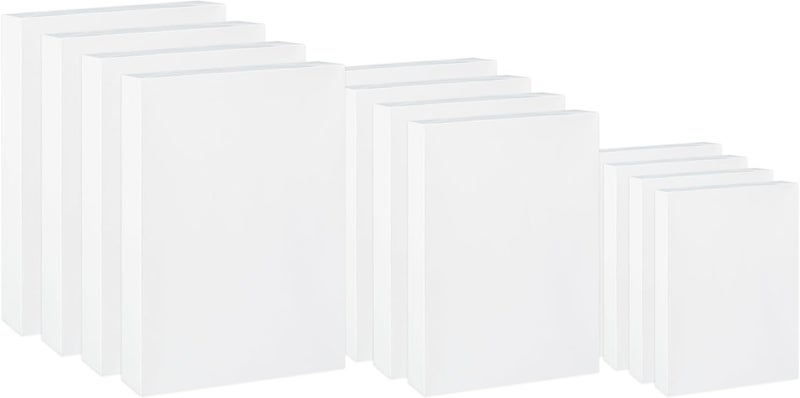 Rsgift White Gift Boxes, 3 Sizes Small Gift Boxes for Men Clothes, Women Apparel, Christmas and Birthdays Wedding, Graduation Packaging, Assorted Sizes(4 Boxes 11", 4 Boxes 14", 4 Boxes 16") - Image 1